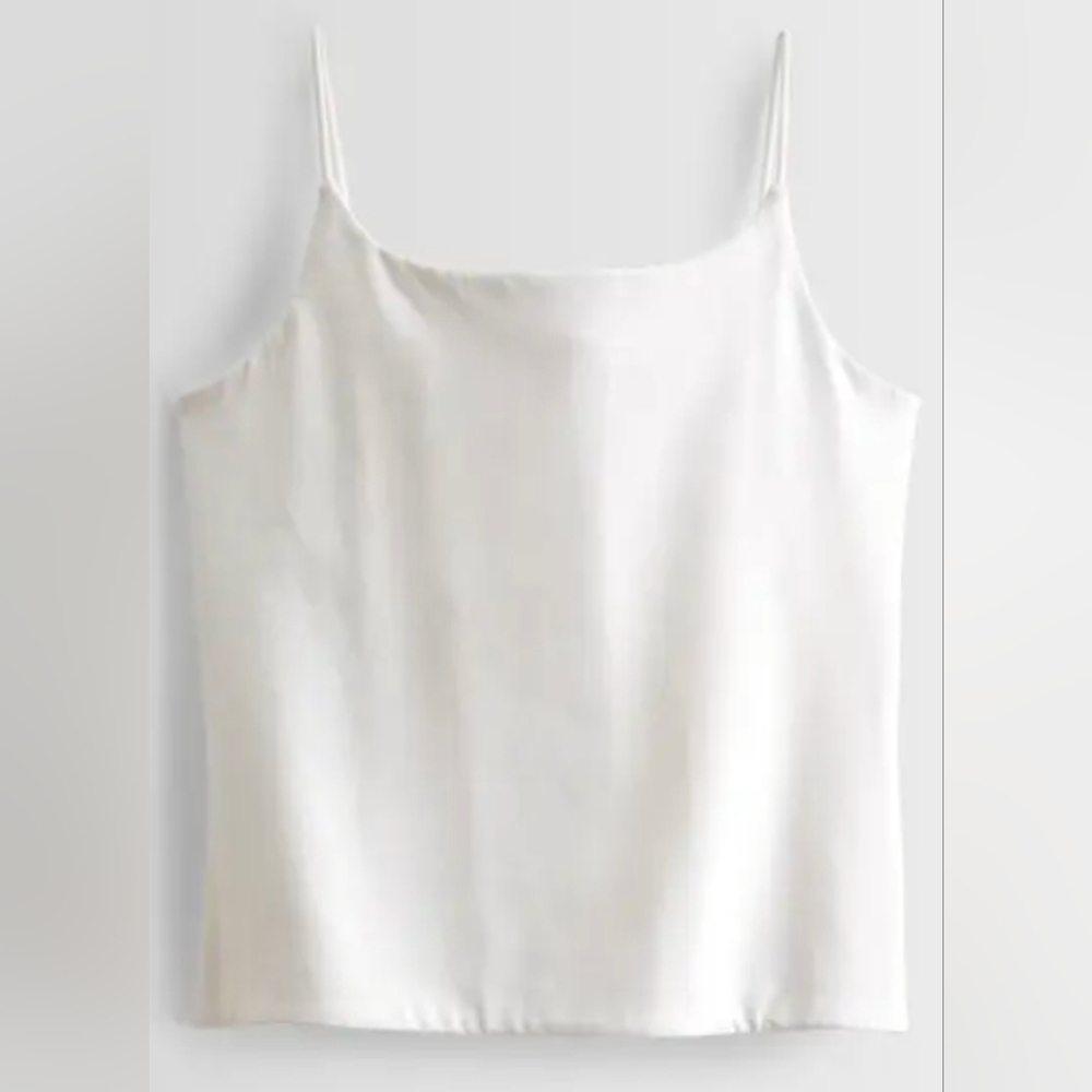 White Spaghetti Strap Top